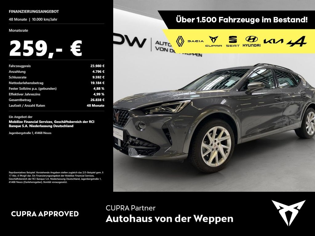 Formentor 1.5 TSI Full Link SHZ PDC Klima
