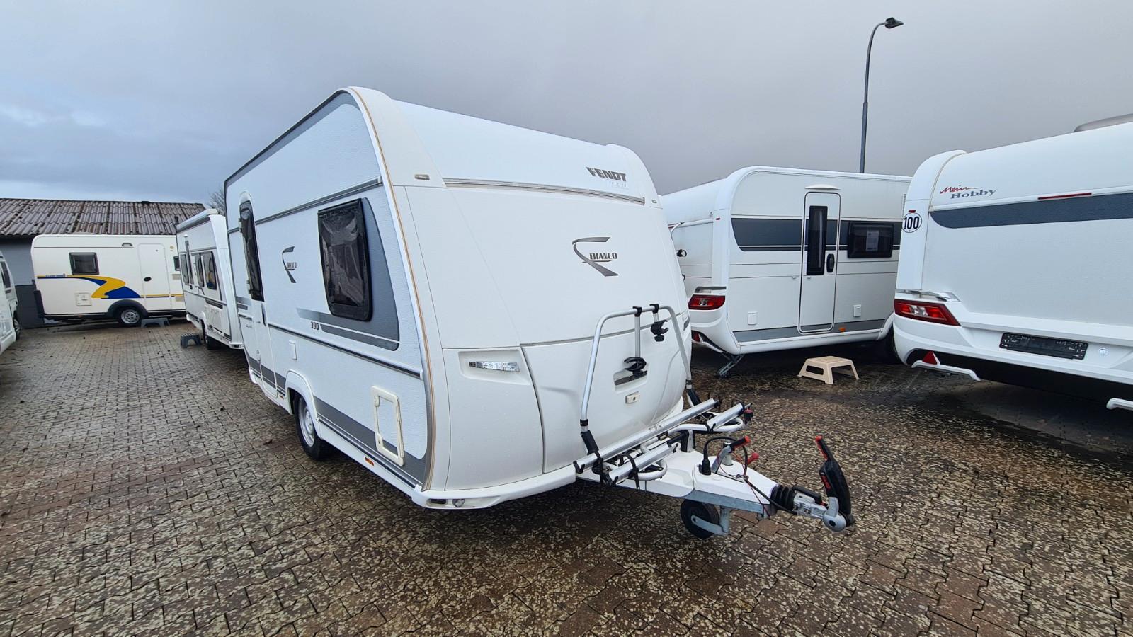 Fendt Bianco 390 FH mit Mover und Fahrradträger