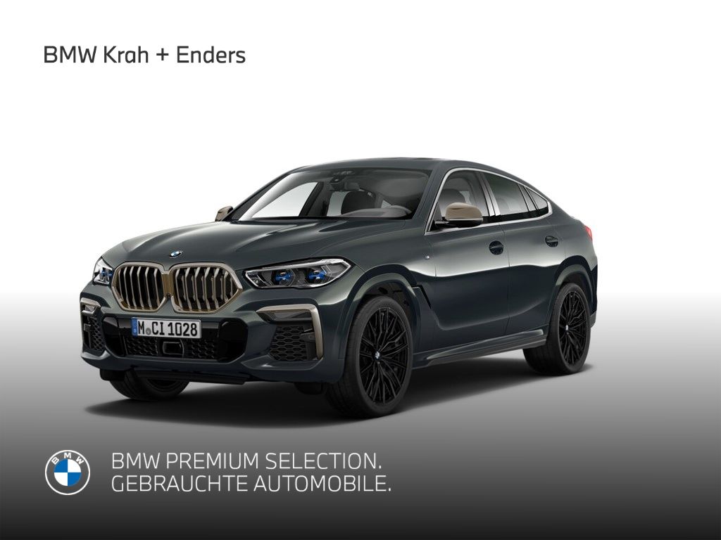 BMW X6 M50 i+AHK+Panorama+HUD+360Kamera+Leder+Klimas