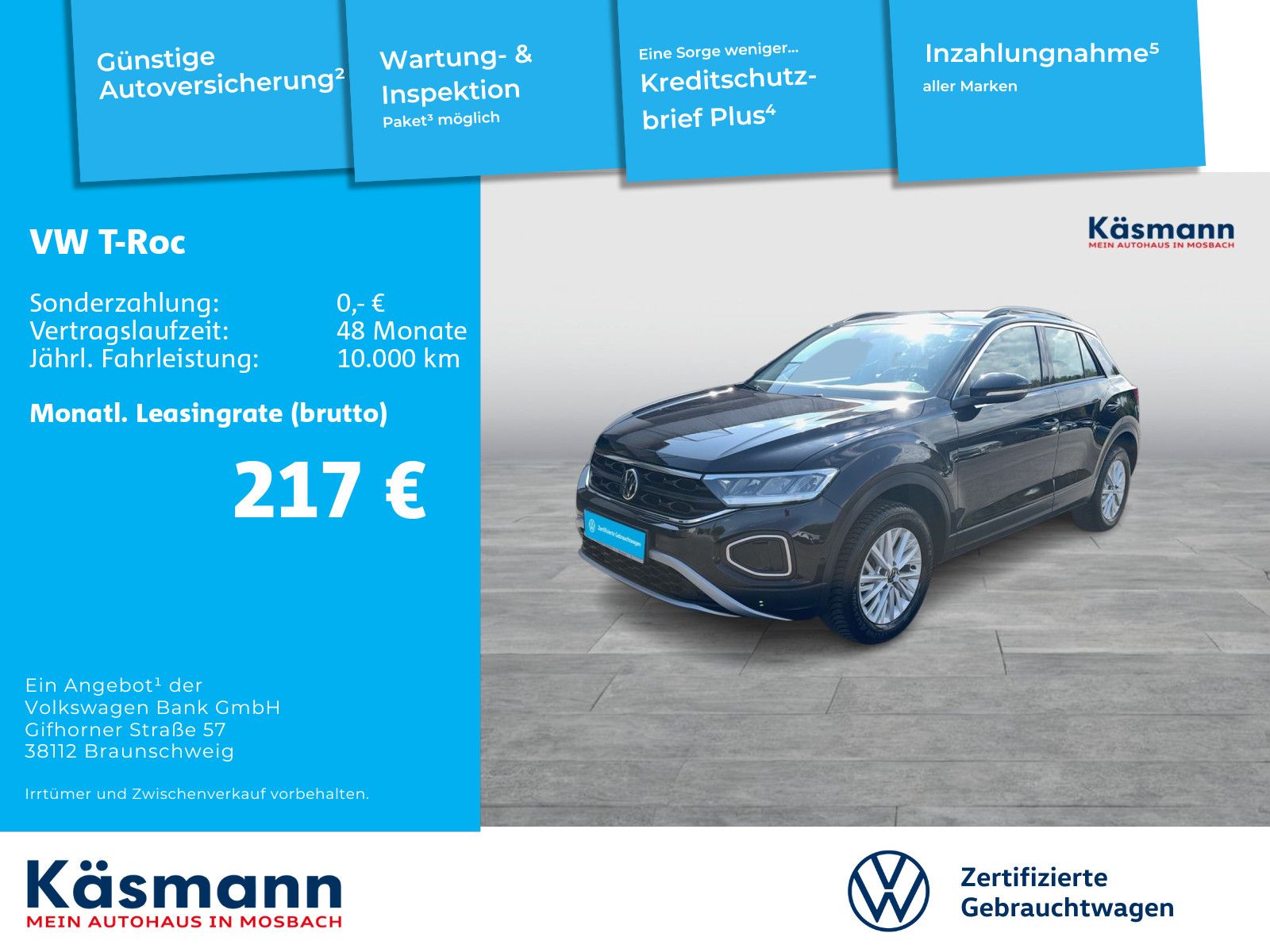 Volkswagen T-Roc Life 1.5TSI DSG AHK NAVI SHZ CARPLAY foto 2