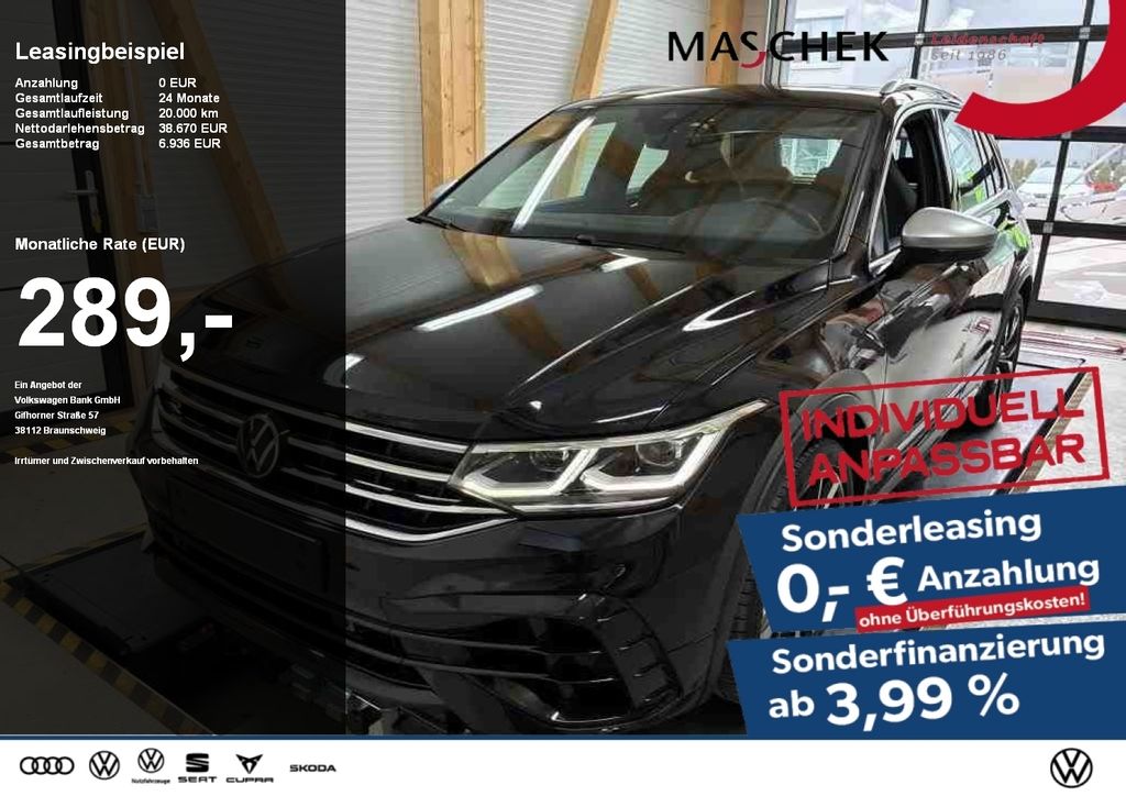 Tiguan R Sonderleasing Matrix DCC Sitzh. CarPlay