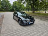 Mercedes-Benz E300de T AMG*MwSt*HUD*Multibeam*360°*AHK*Garanti - Hybrid (Diesel/Elektro): Schwarz, Luftfederung