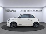 Abarth 500 E, Elektroantrieb 155 PS, Allwetter Rückfahr - weiße Abarth 500