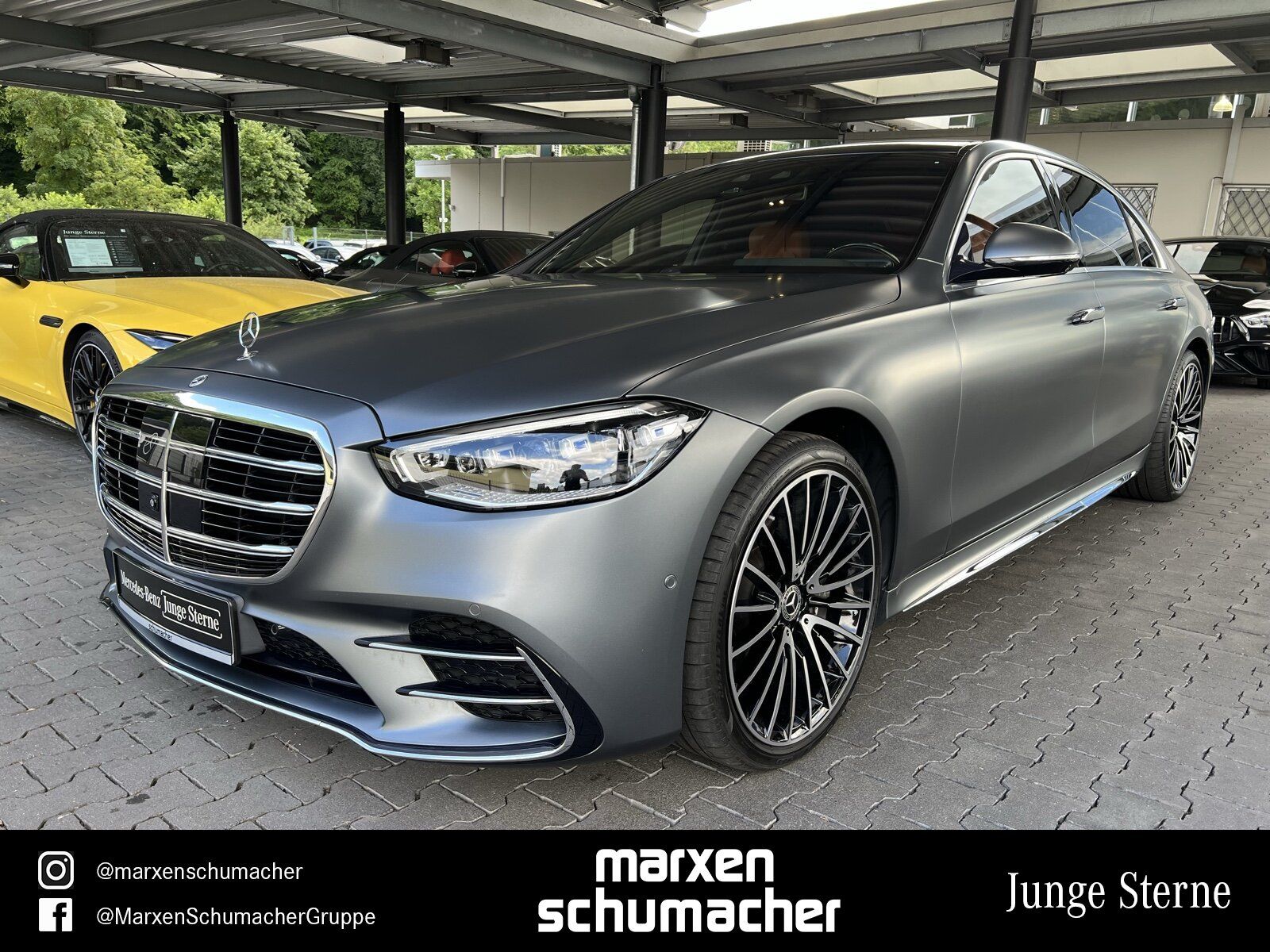 MERCEDES-BENZ S 580 4M Lang First-Class+Burm4D+Standhzg+Magno