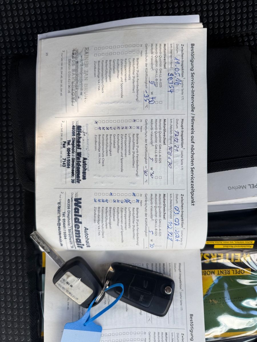Meriva Edition 1.6*KLIMA*TÜV NEU-09.2028*SCHECKH