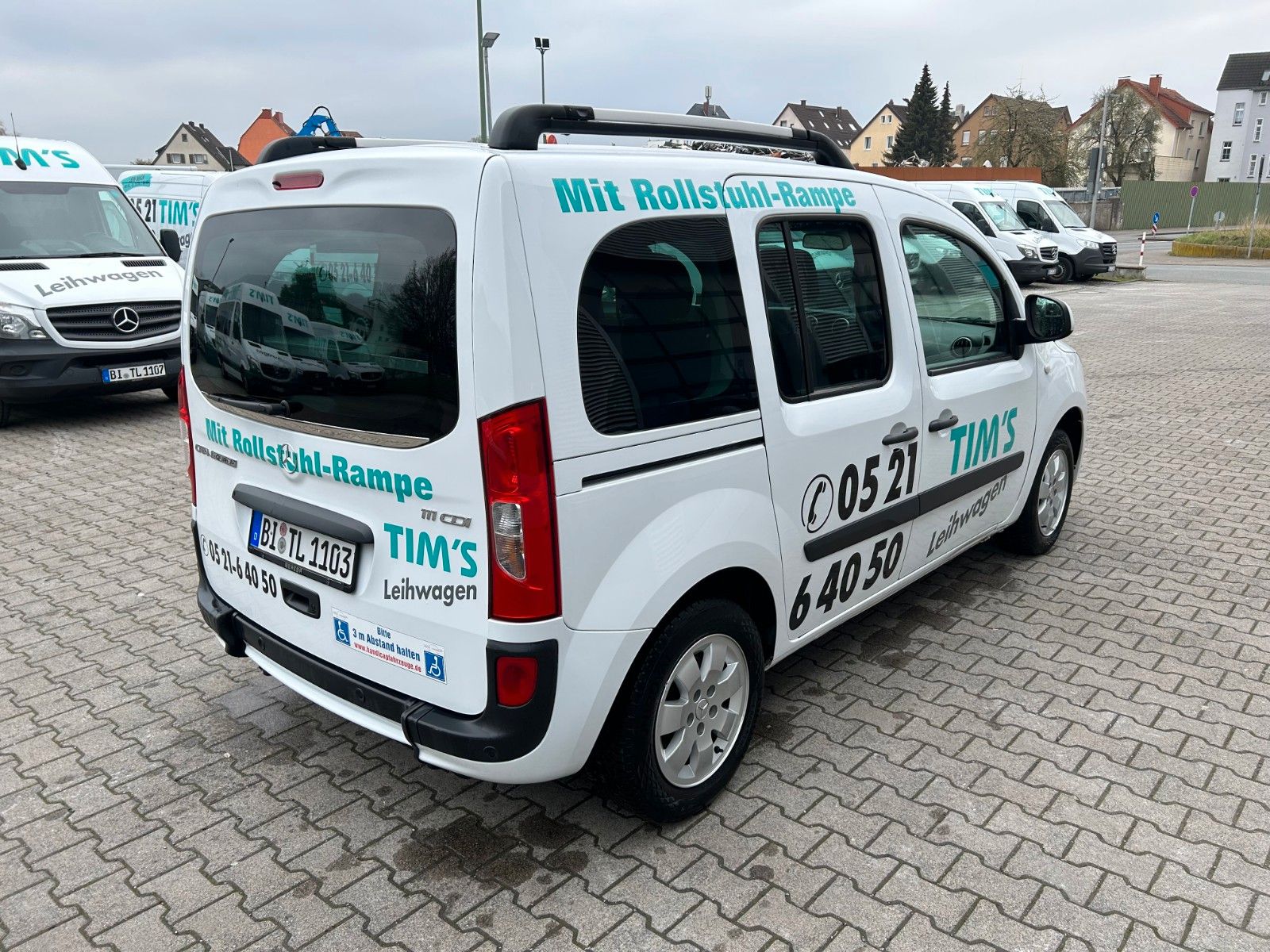Fahrzeugabbildung Mercedes-Benz Citan Kombi 111 CDI lang Rolli Rampe