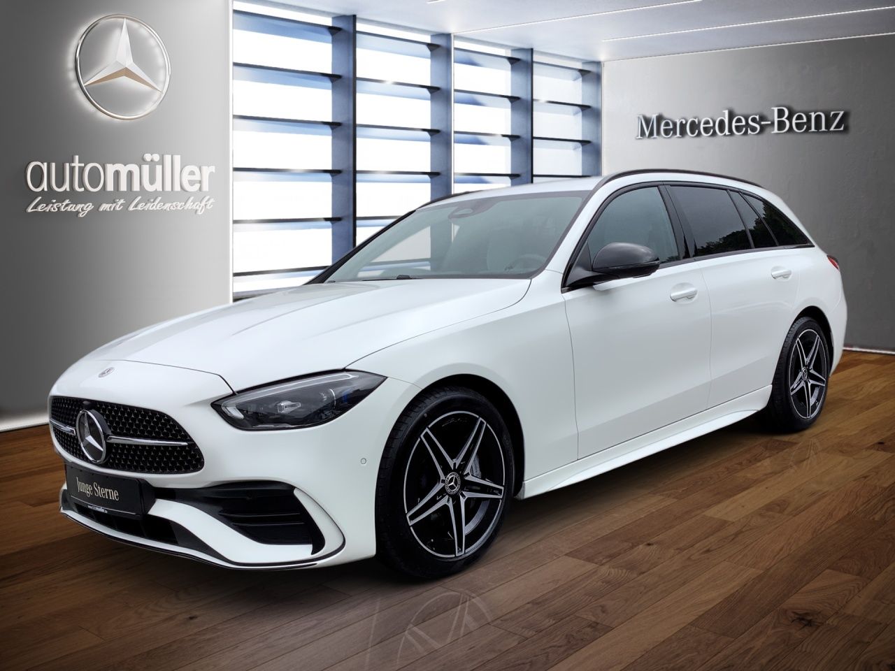 Fahrzeugabbildung Mercedes-Benz C 180 T AMG+NIGHT+DIGITALL+AHK+LENKRADHEIZ+
