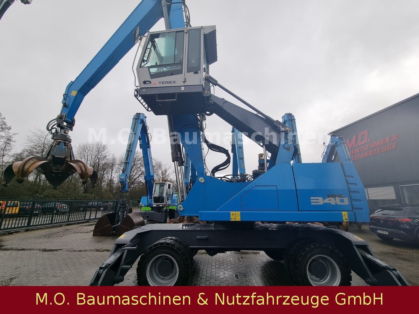 Fahrzeugabbildung Fuchs MHL 340 / AC  /Polypgreifer / ZSA /Magnetanlage/