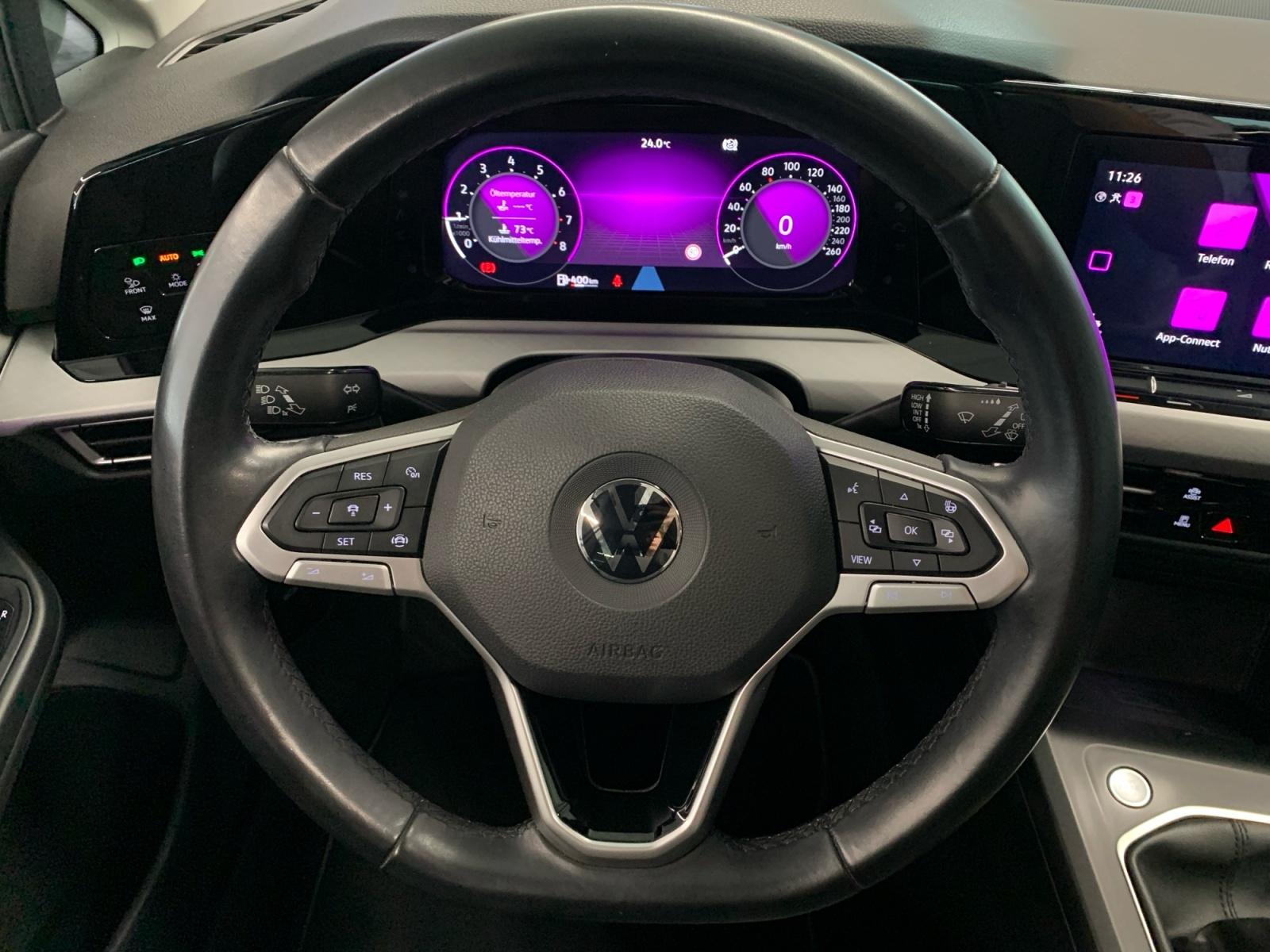 Volkswagen Golf VIII Life 1.5 TSI PANO MATRIX APP KAMERA, миниатюра 15