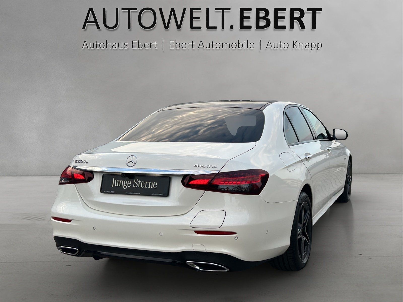 Fahrzeugabbildung Mercedes-Benz E300e 4M AMG Pano DISTR Burm HUD KeyGo MLED 360°
