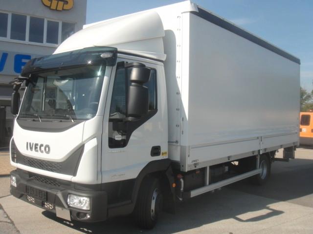 Iveco Eurocargo 75E19/P,Schiebeplane links,LBW,Klima