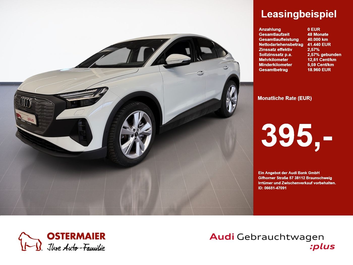 Audi Q4 Sportback e-tron 45 286PS WÄRMEPUMPE.MATRIX.H