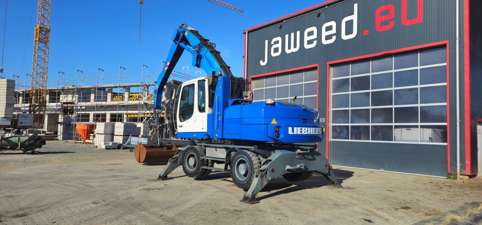 Fahrzeugabbildung Liebherr A316/ Patzen / Zweischalengreifer Umschlagbagger