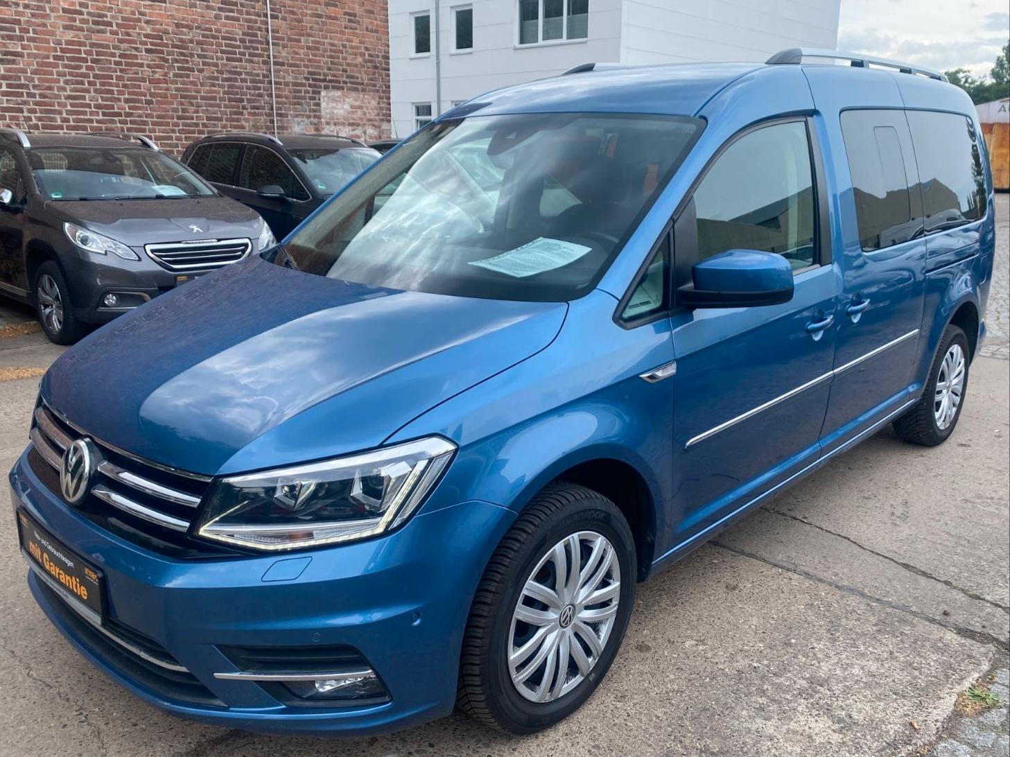 Volkswagen Caddy Maxi Highline Aut.+Sitzheizung+PDC+7-Sitze
