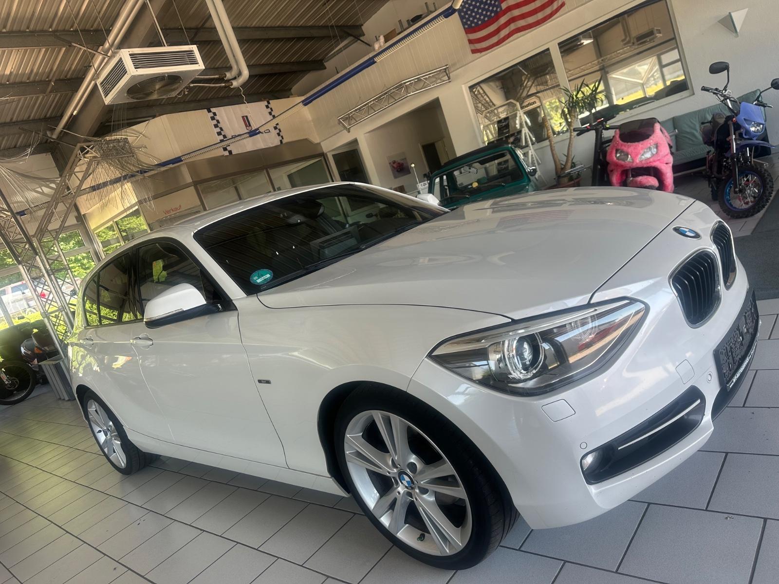BMW 120 d Sport Line M Lenkrad Xenon
