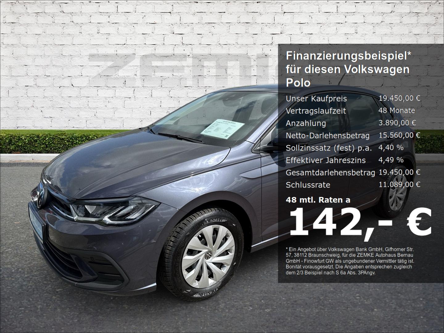 Volkswagen Polo VI 1.0 TSI Life 3,99% Digitales Cockpit LED