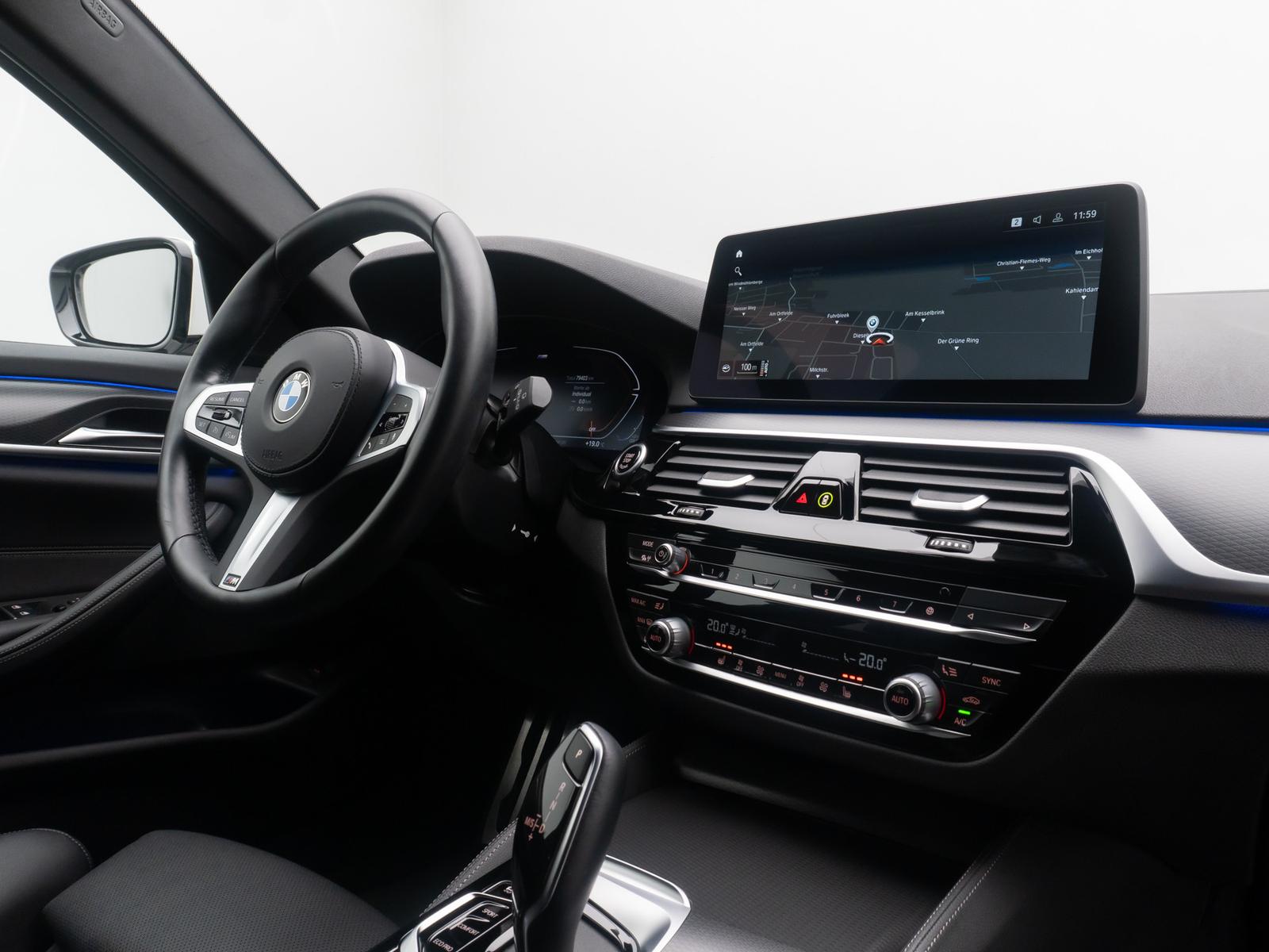 BMW 520d M Sport DAB Alarm PDC Geschwindigreg Leder