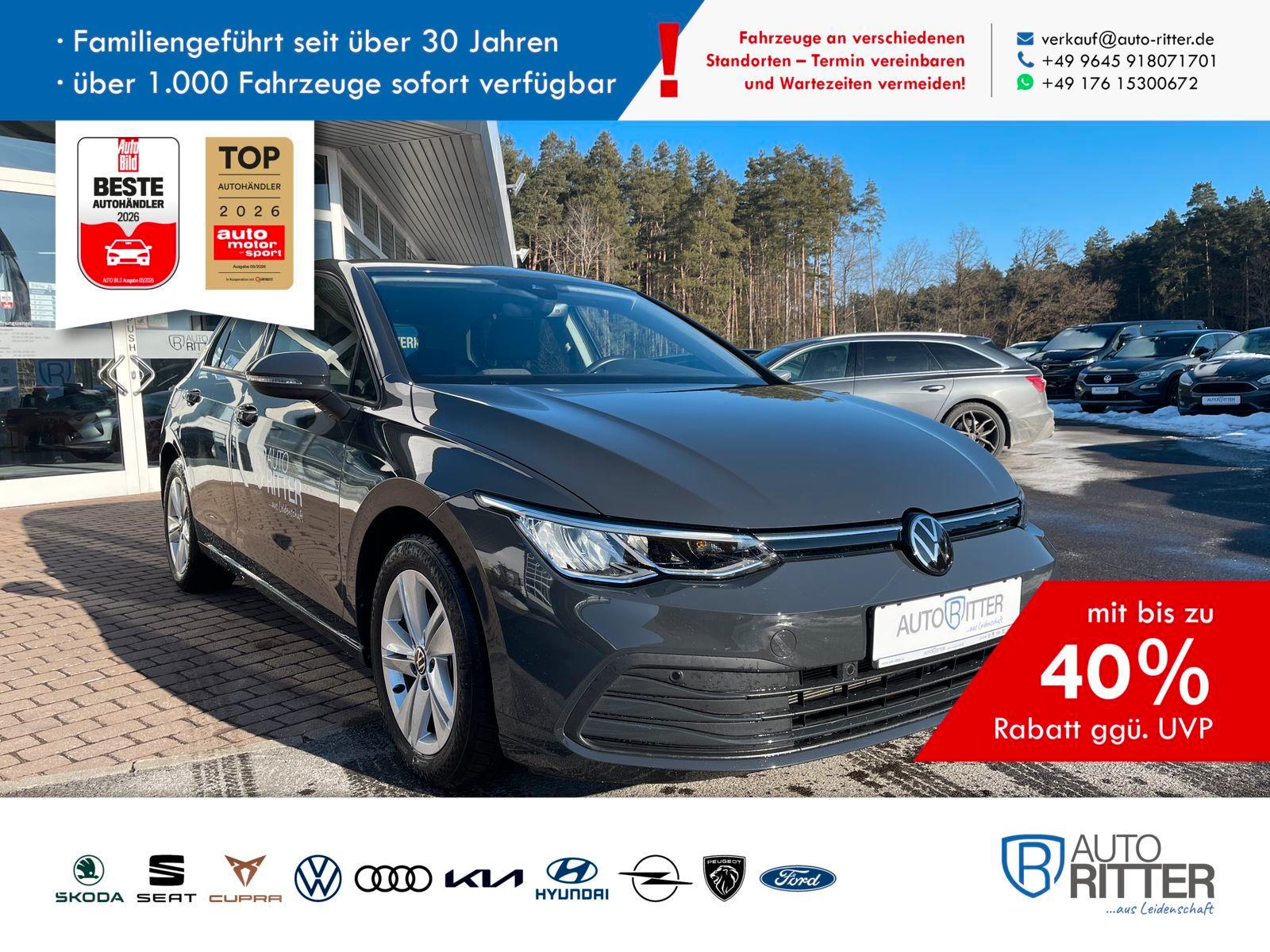 Volkswagen Golf VIII 1.5 eTSI DSG Life Navi+SHZ+CarPlay+...