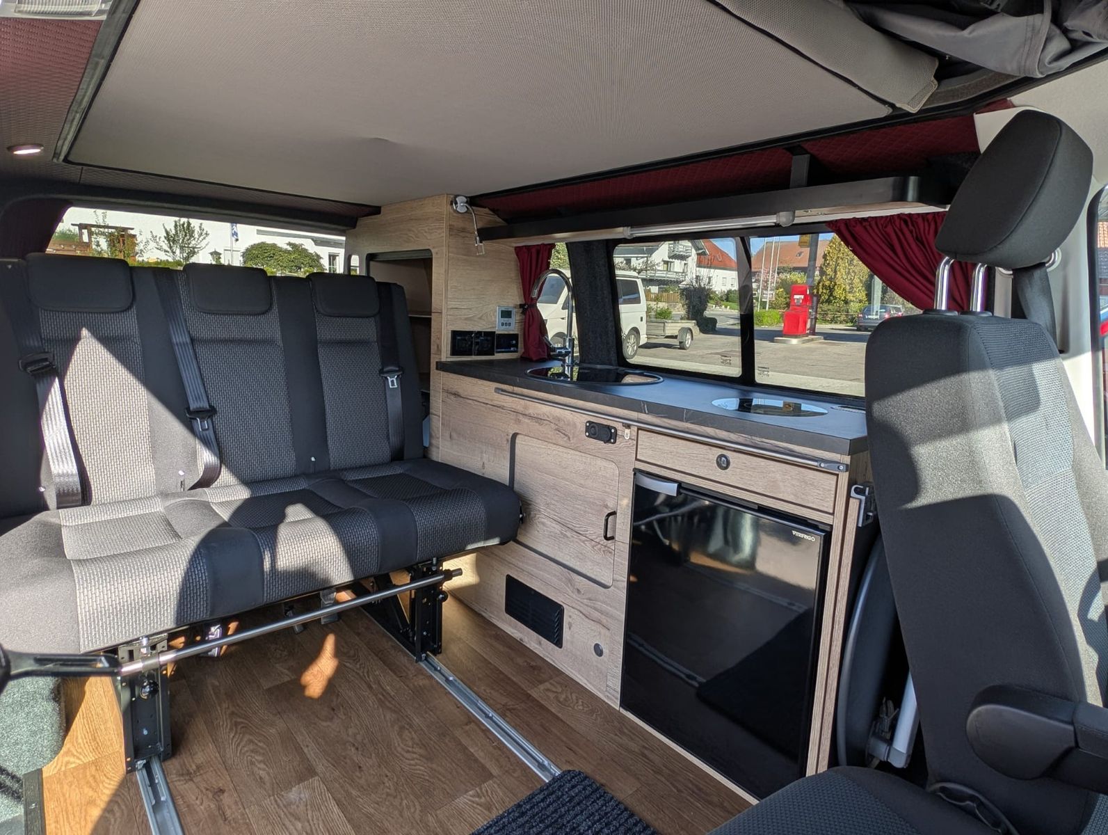 Volkswagen T6 Transporter Reimo Aufstelldach Küche Autark foto 17