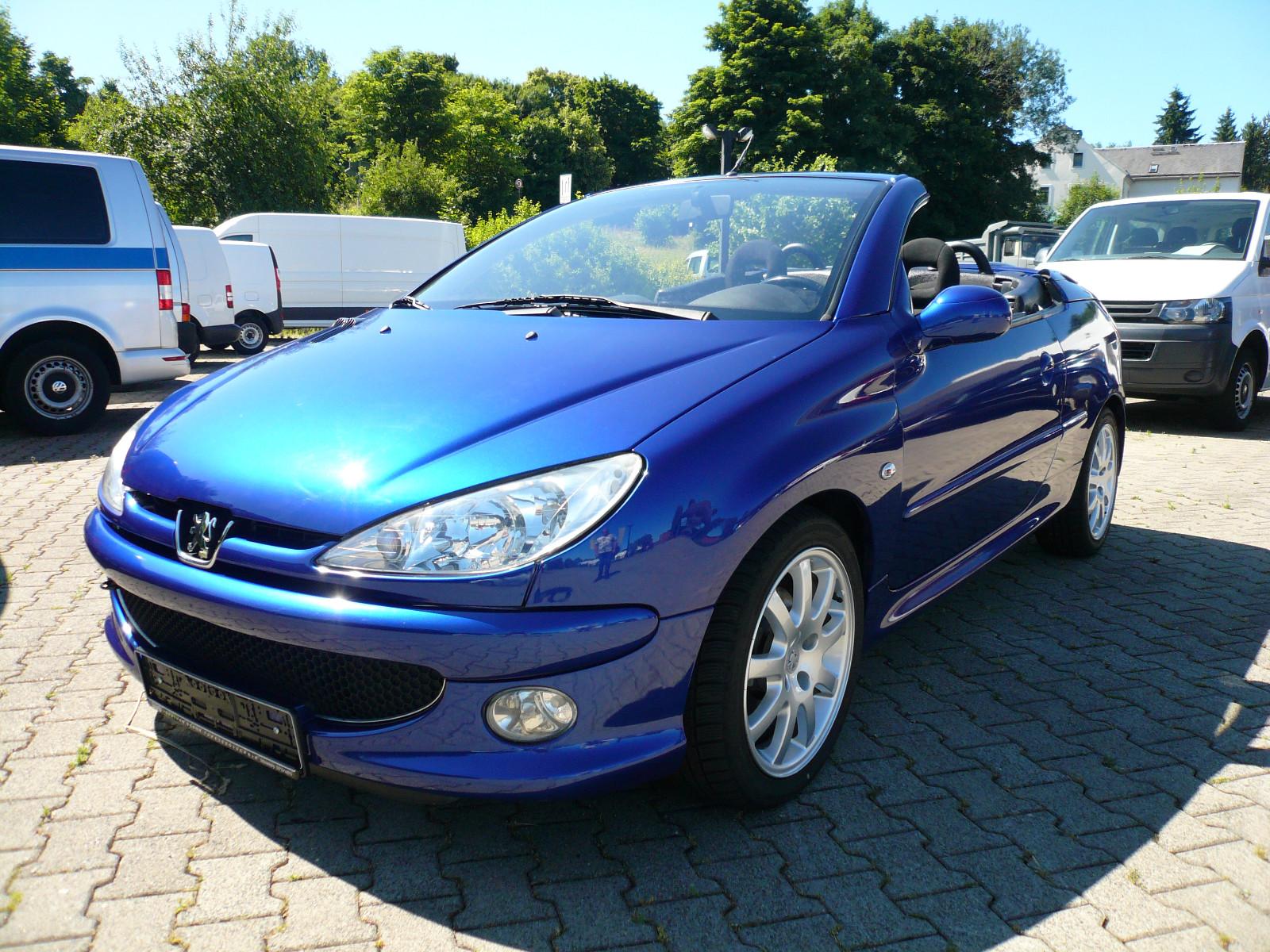 Peugeot 206 Cabriolet CC Filou-TÜV -TOP