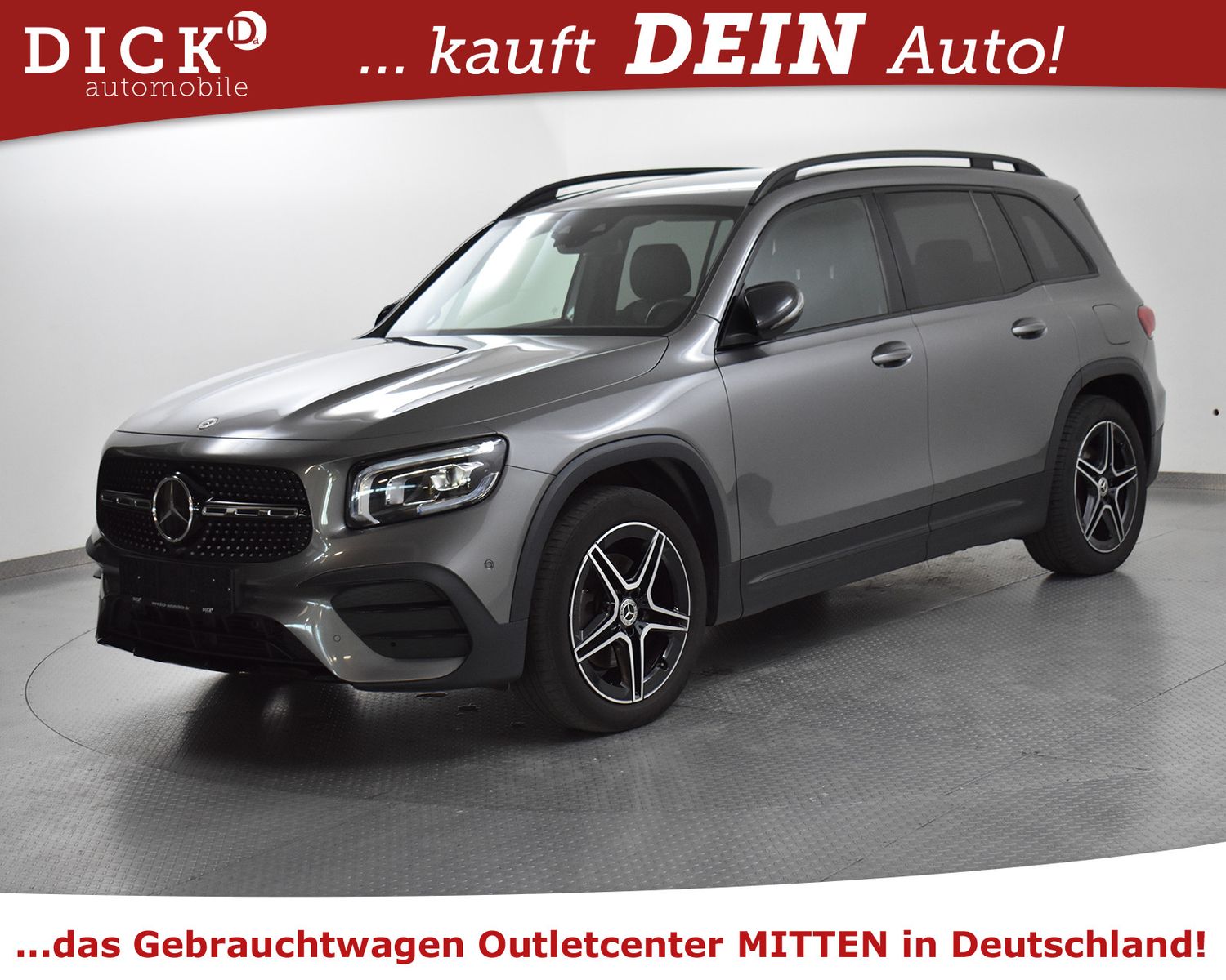 MERCEDES-BENZ GLB220d 4M 2X AMG Line NIGHT+NAV+LED+AHK+ACC+19" - Image 4