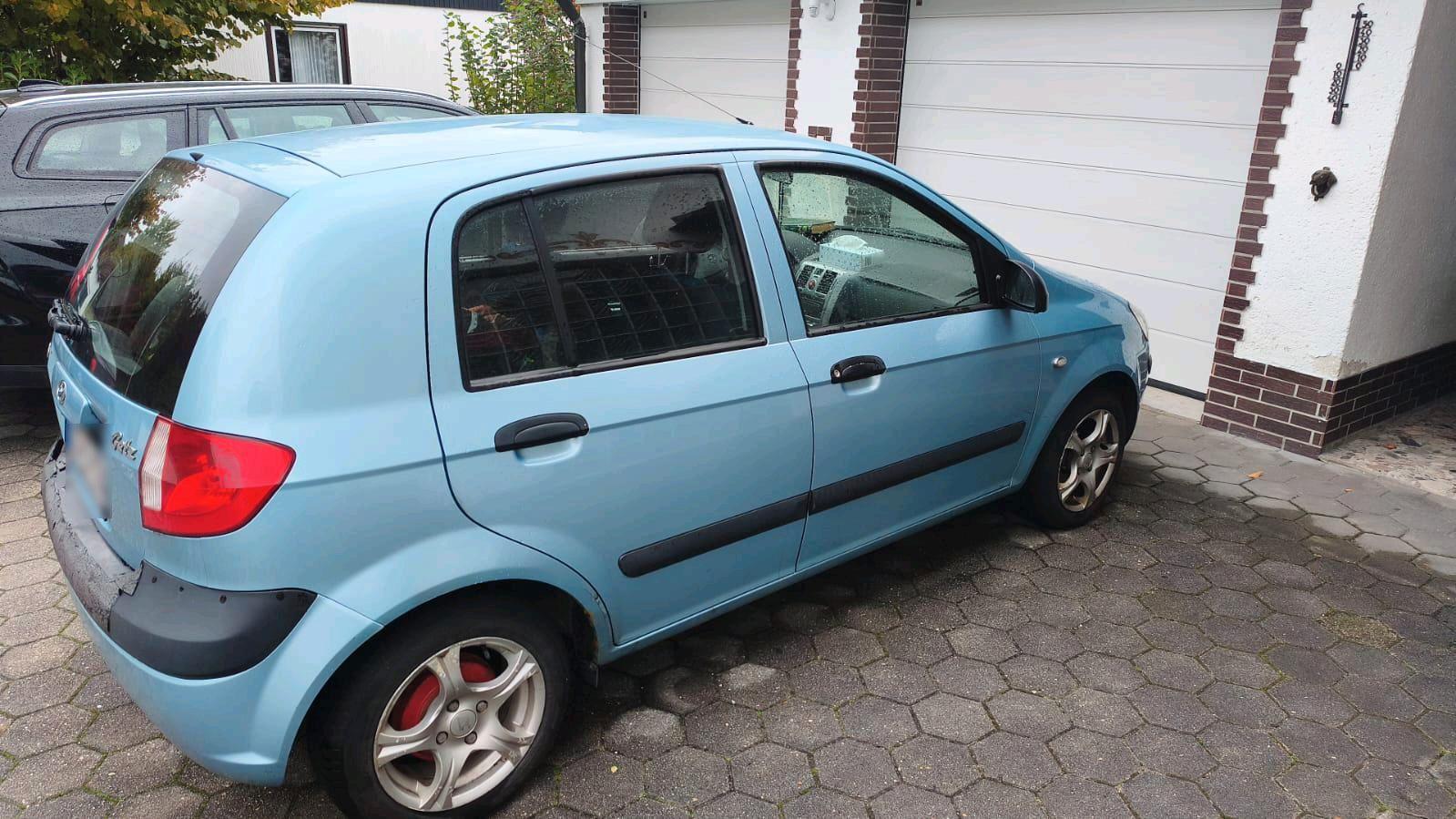 Hyundai Getz 2010 — вигляд ззаду