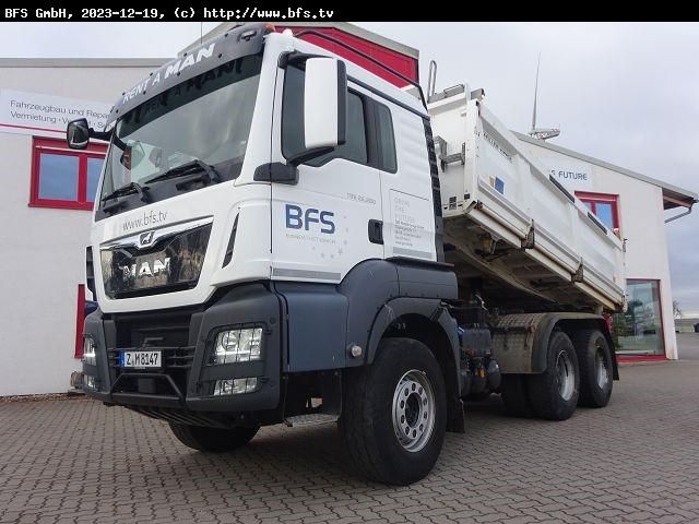 MAN TGS 26.500 6x4 BB MEILLER Bordmatik links, Motor