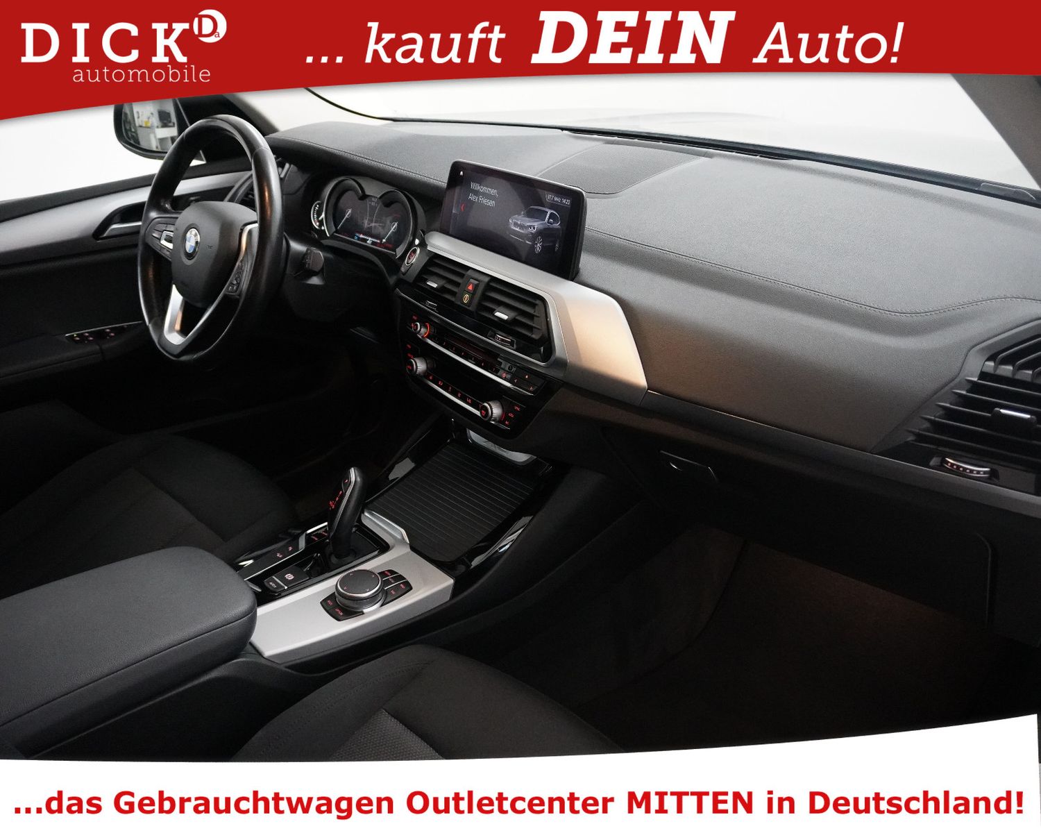 Fahrzeugabbildung BMW X3 xDr 20i Aut. Advant PROF+KAMER+SHZ+LED+TEMP+M