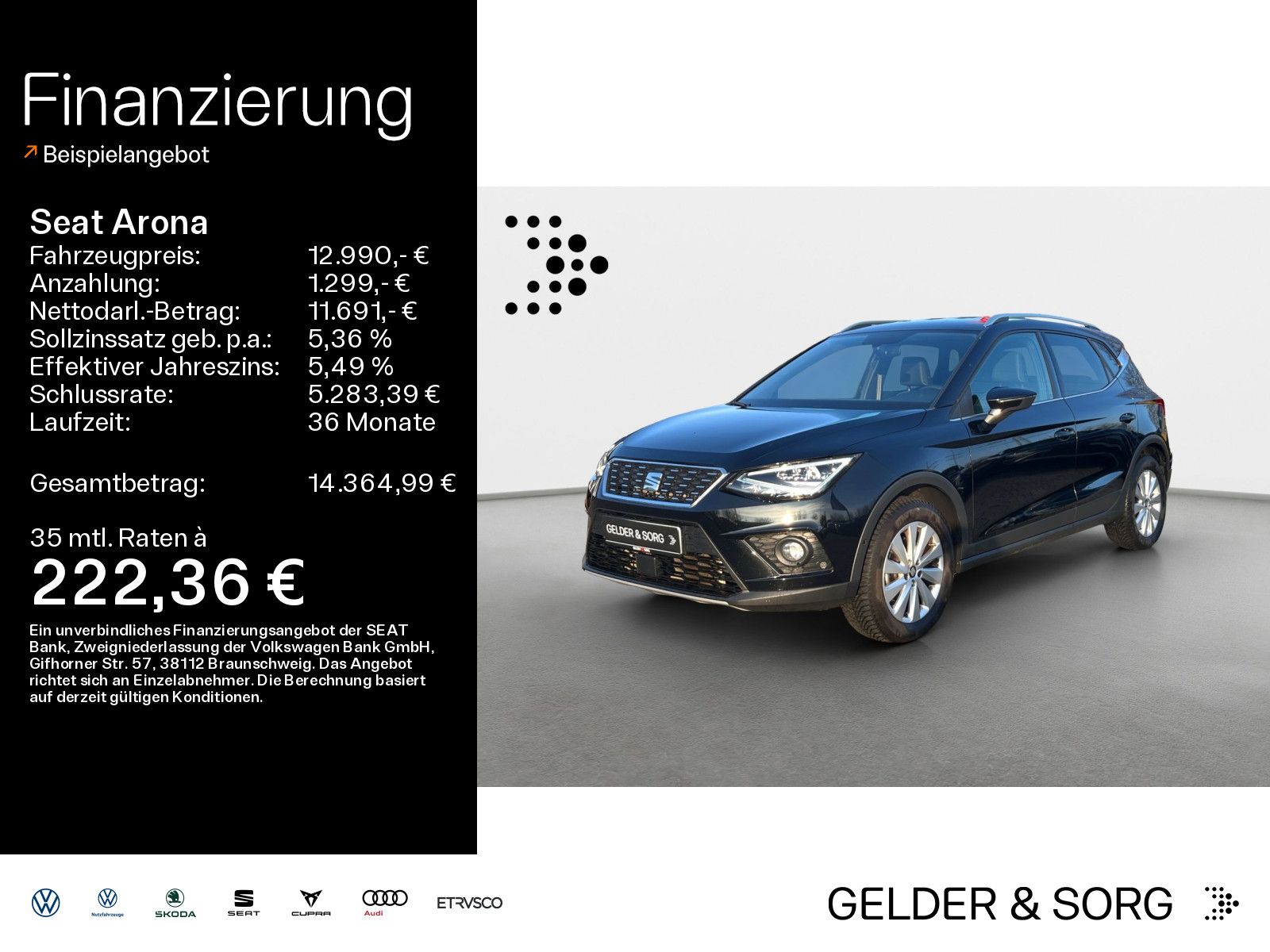 SEAT Arona 1.0 TGI Keyless Entry*LED*NAVI*CarPlay*