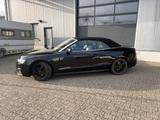 Audi A5 1.8 TFSI Cabriolet, S-Line, Top-Zustand - : Schwarz, Teilleder, Cabrio