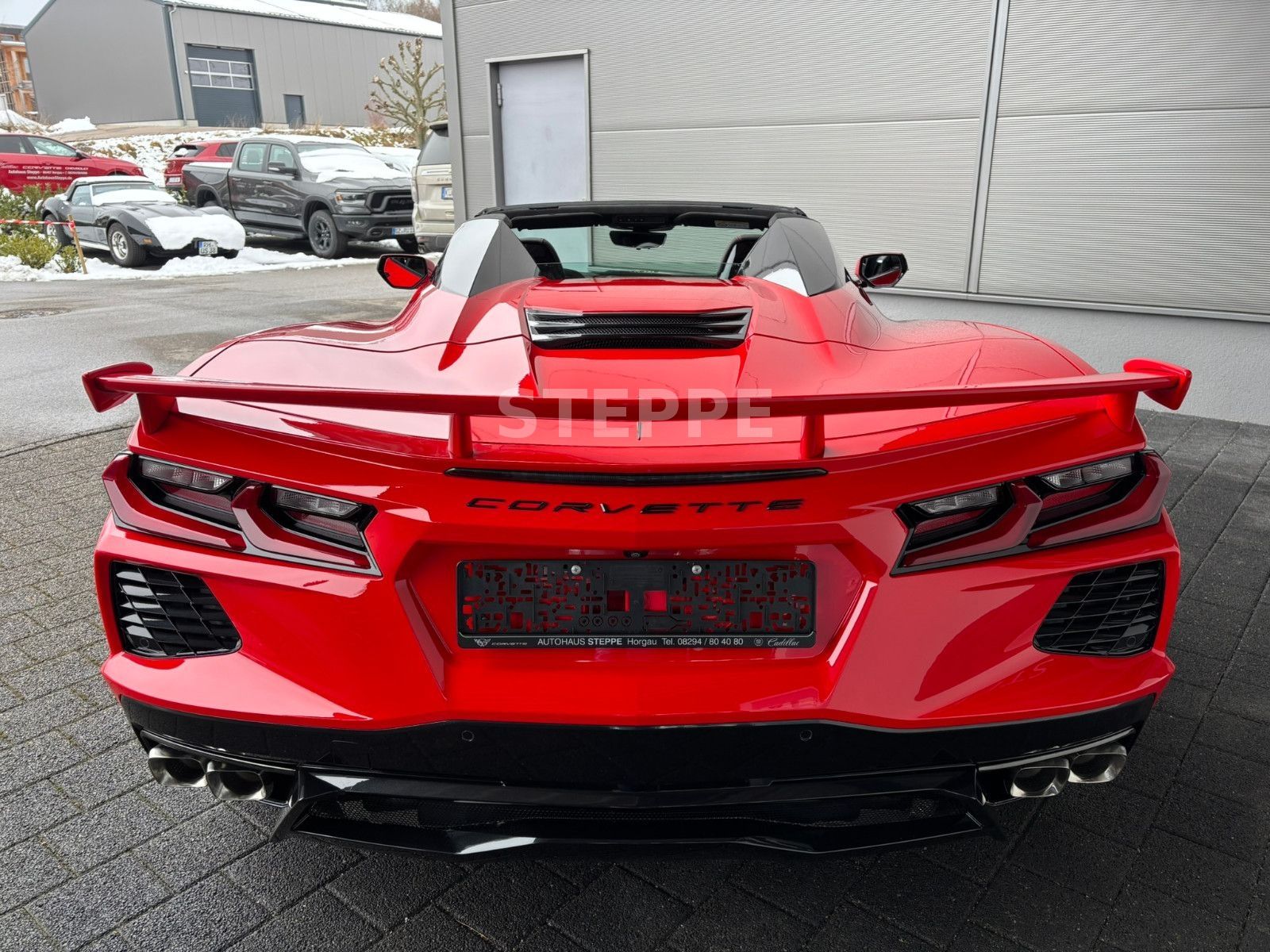 Corvette C8 Stingray Convertible 2025 3LT EUModell STEPPE