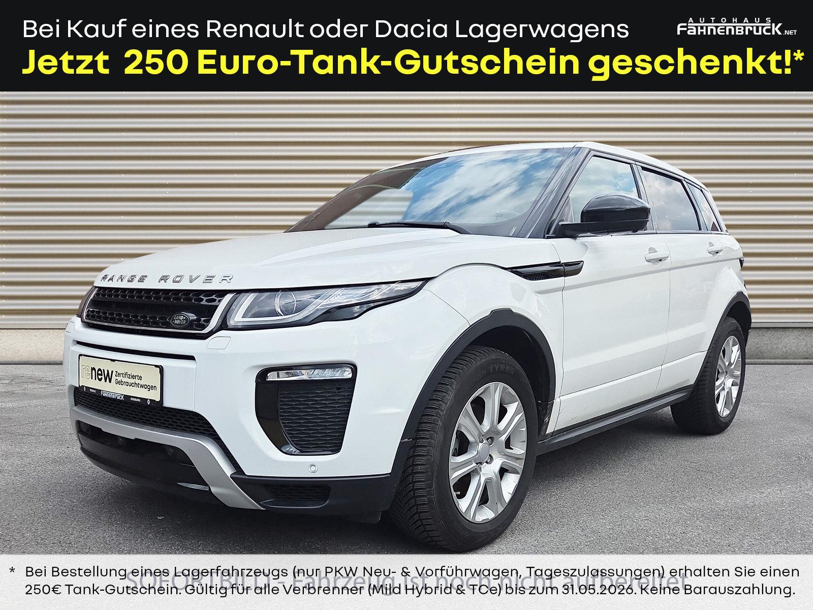 Land Rover Range Rover Evoque SE Dynamic 2.0 Si4 Pano-Dach