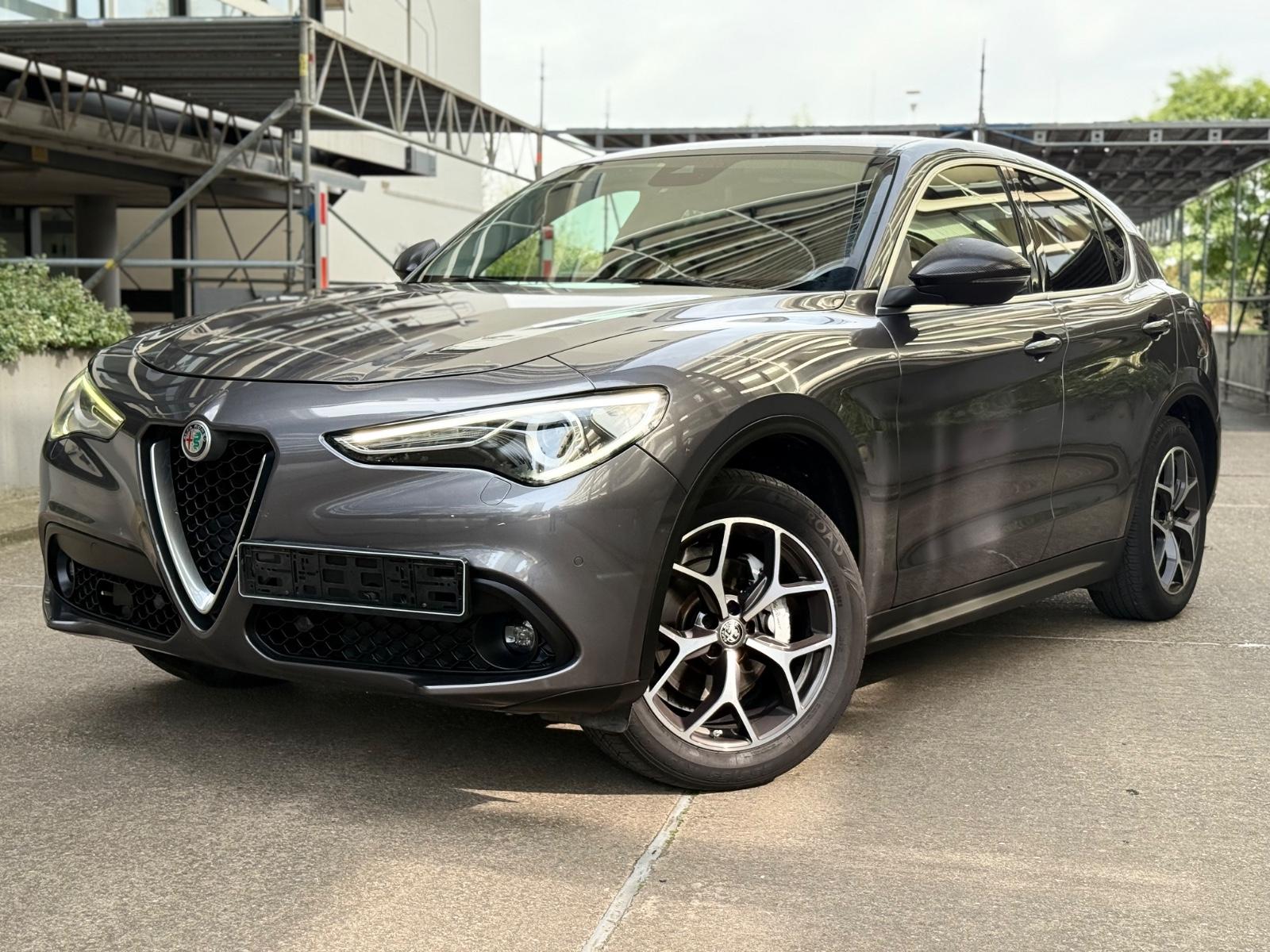 ALFA ROMEO STELVIO 2.2 DIESEL Q4 209ch SUPER - INTÉRIEUR CUIR - GPS - CAMÉRA - SIÈGES CHAUFFANTS ÉLECTRIQUES