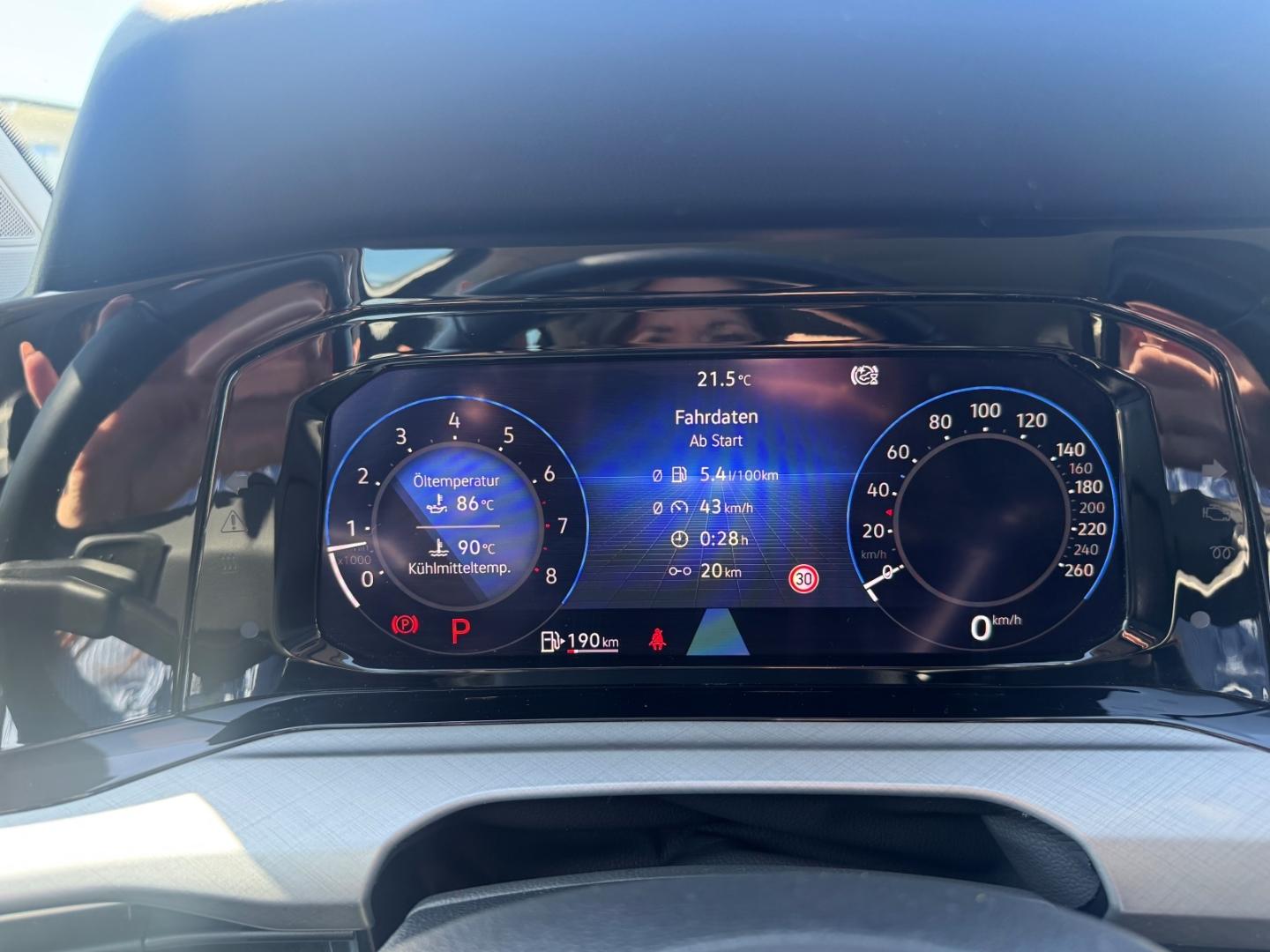 Volkswagen Golf VIII Life eTSI Navi LED Sperrdiff. ACC Appl, миниатюра 12