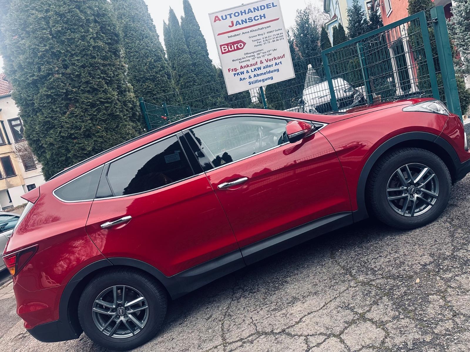 Hyundai Santa Fe blue Premium 4WD/2.2L/St-Heiz/Get-Autom