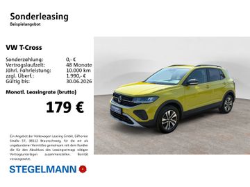 Volkswagen Leasingangebot: Volkswagen T-Cross 1.0 l TSI OPF 5-Gang Life
