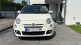 Fiat 500C Sport Cabrio / Gepflegt & sportlich - Fiat 500 mit Benzin-Antrieb: Weiß, Leder, Kleinwagen