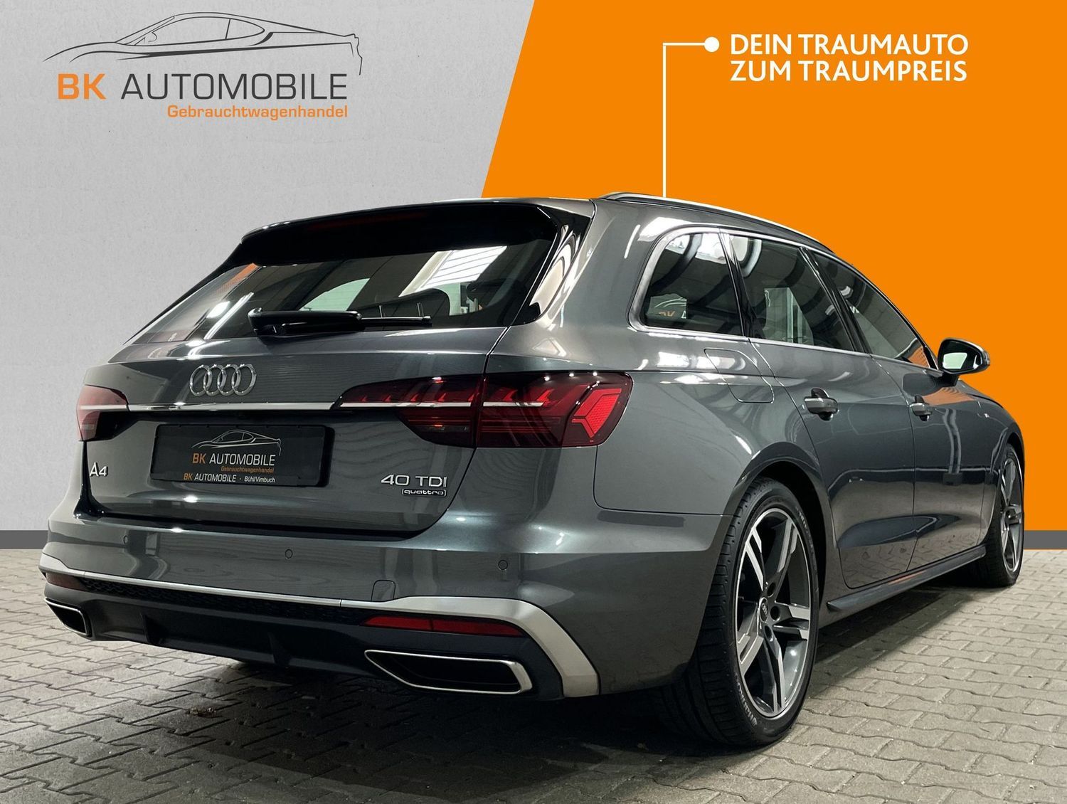 Fahrzeugabbildung Audi A4 40 TDI quatt. 3x S-Line #Matrix#Virtual#ACC
