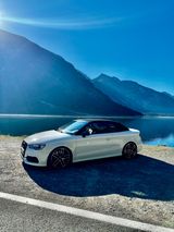 Audi S3 Cabrio*TÜV+Service NEU*noOPF*H&R Federn - Audi S3 mit Benzin-Antrieb: Weiß, Alcantara, Navigationssystem