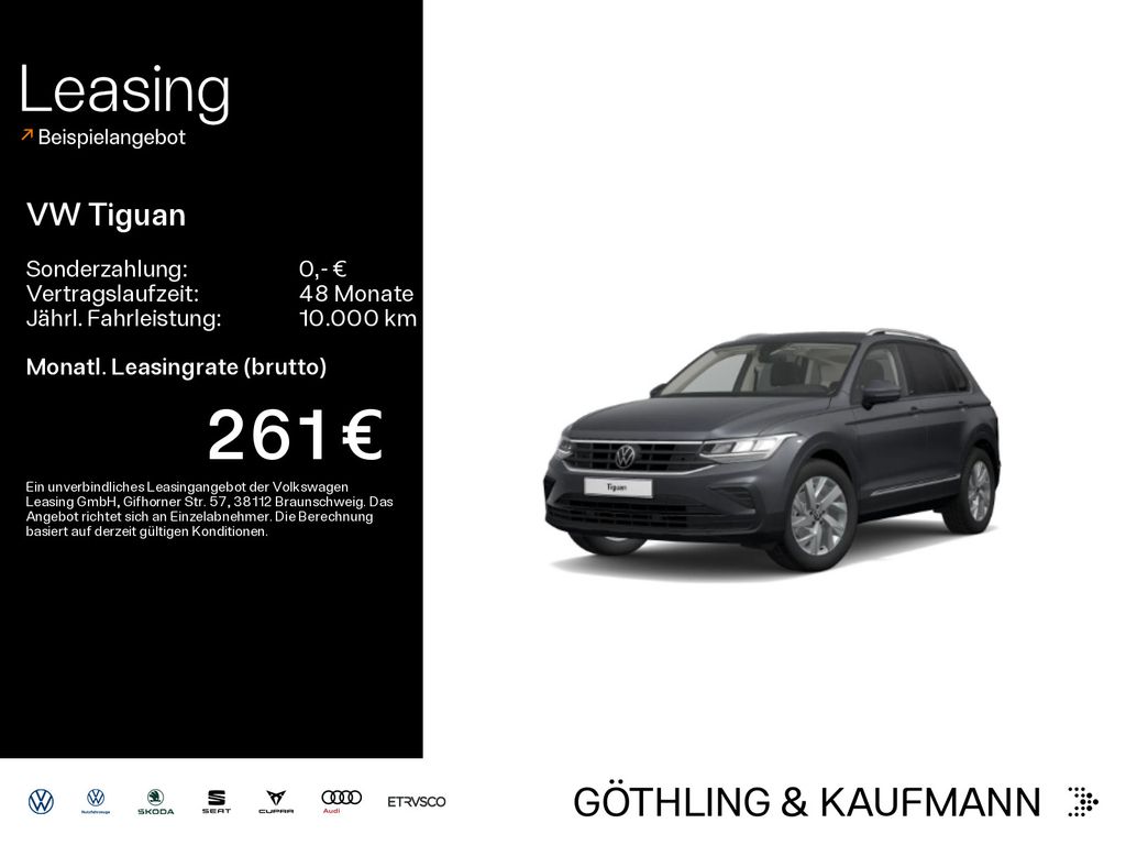Tiguan Life ACTIVE 1.5 TSI*NAVI*KAM*SHZ*LED*AllS