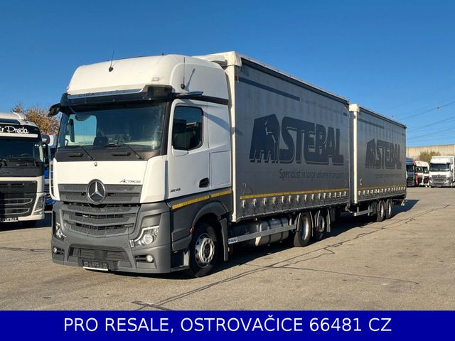 Mercedes-Benz ACTROS 2542 6X2 EURO 6 + PANAV TVK18M JUMBOZUG