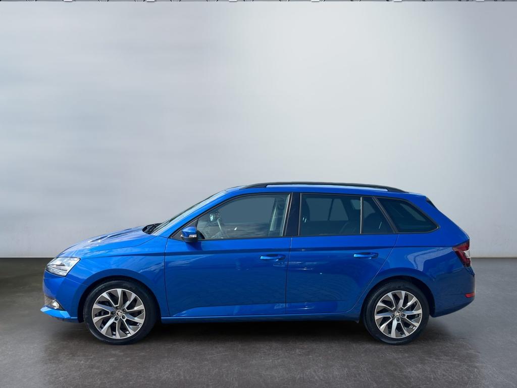 Skoda Fabia 2022 г. Синий, пробег 39972 км