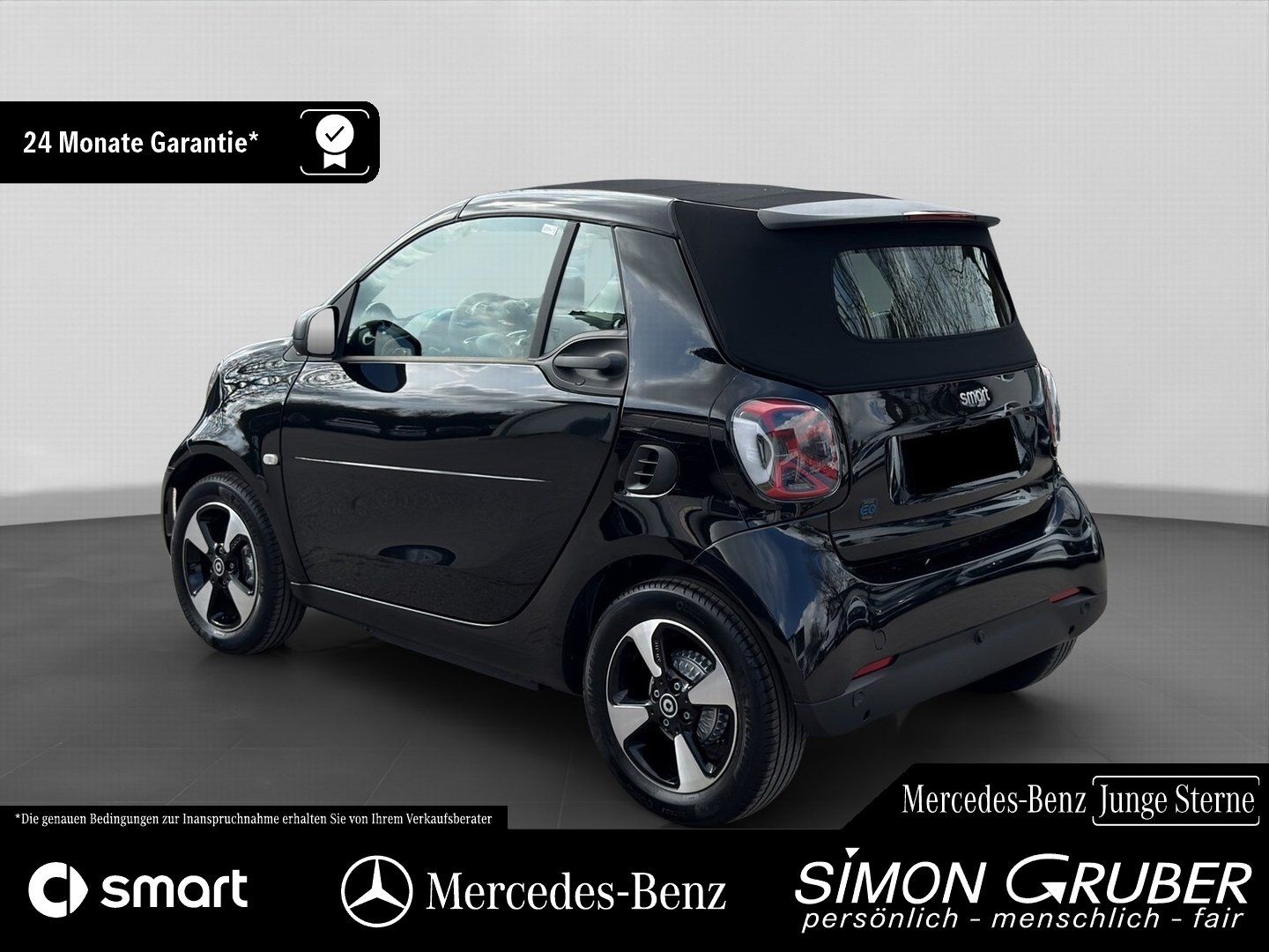 Fahrzeugabbildung Smart Smart ForTwo EQ Cabrio Exclusive LED 22KW Kamera
