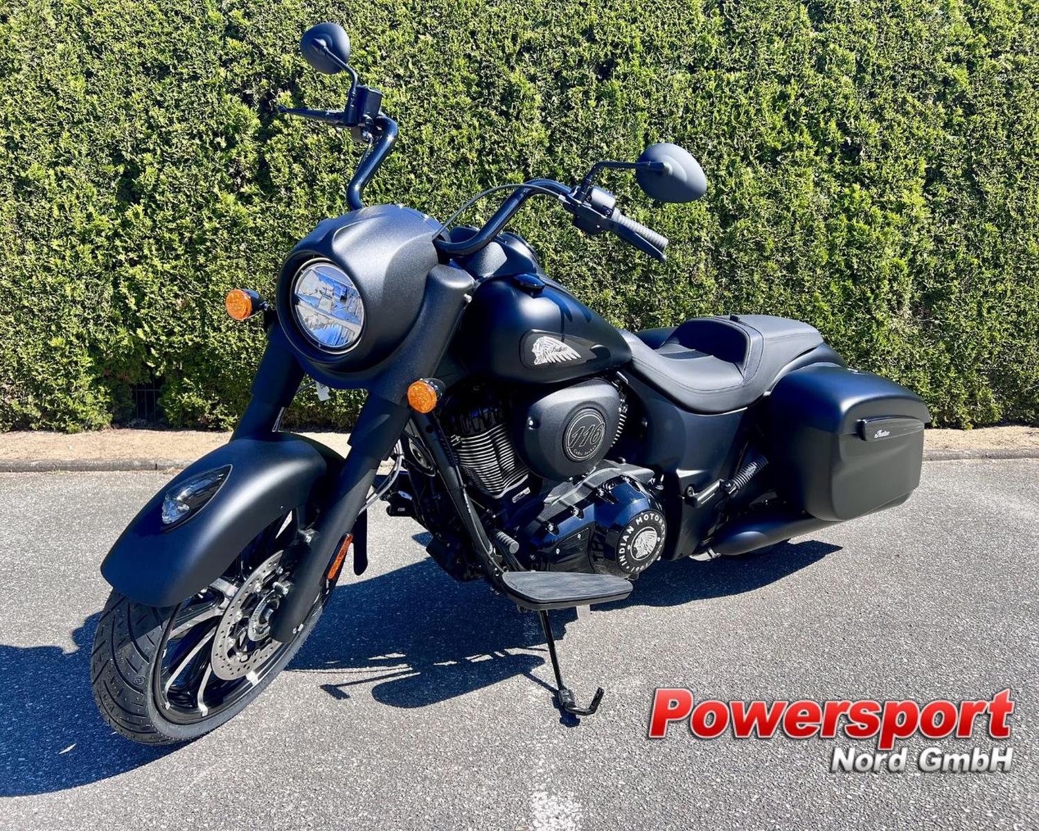 Indian Springfield Dark Horse Black Smoke 5-Jahre Garan