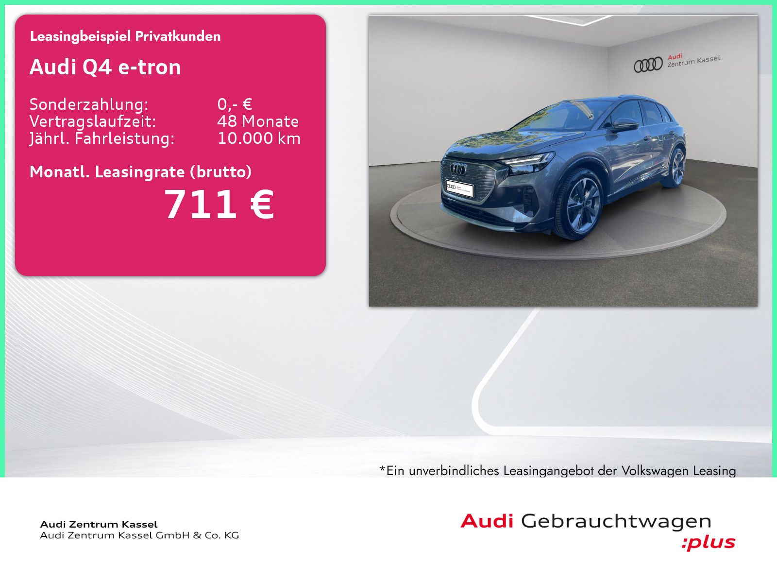 Audi Q4 50 e-tron quattro Matrix Kamera Standklima