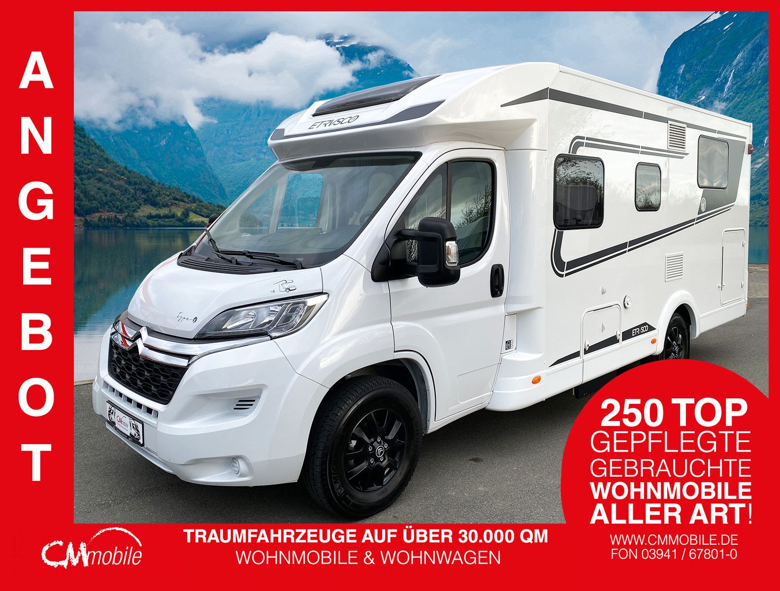 Etrusco
 T 6900 SB - Hub&Einzelbetten - Garage -
