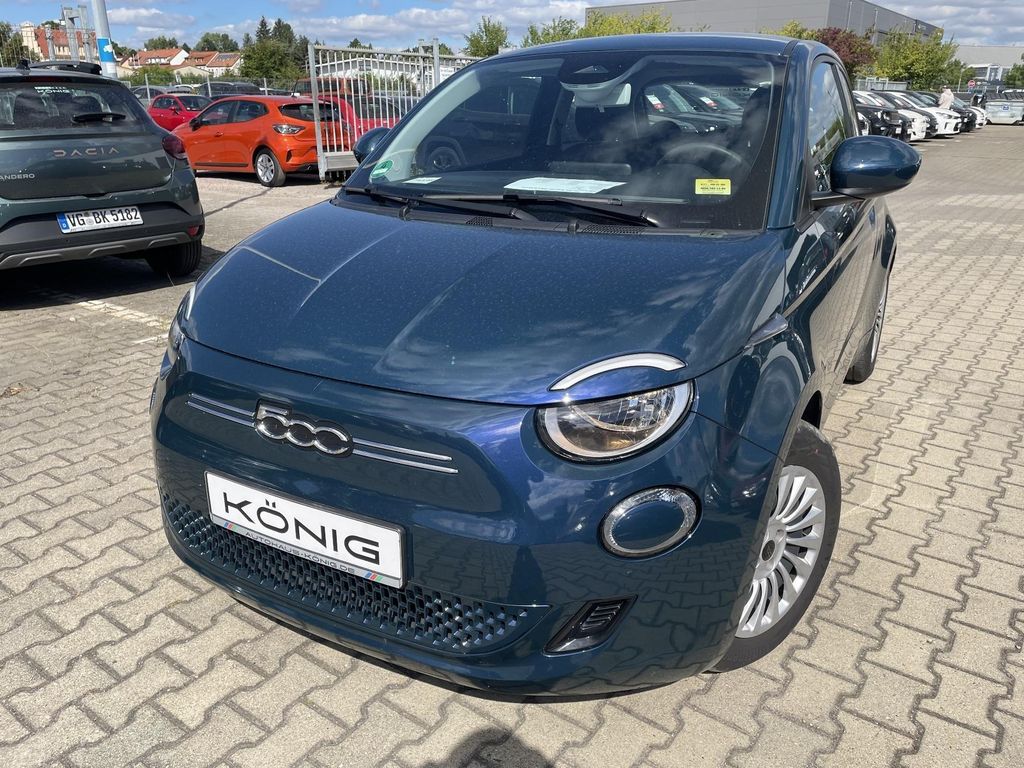 Abbildung Leasingangebot Fiat 500e Neuer 500 320km Reichweite