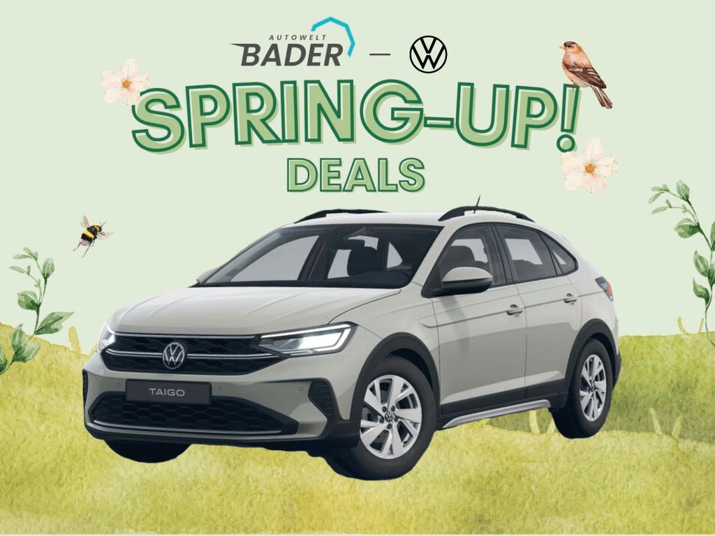 Volkswagen Taigo Life "Spring-Up" AUTOWELT-BADER!