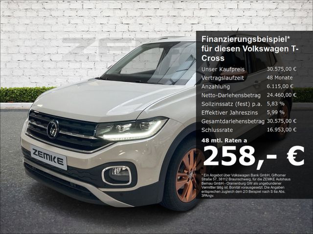 Volkswagen T-Cross 1.5 TSI OPF DSG Style AHK Navi LED