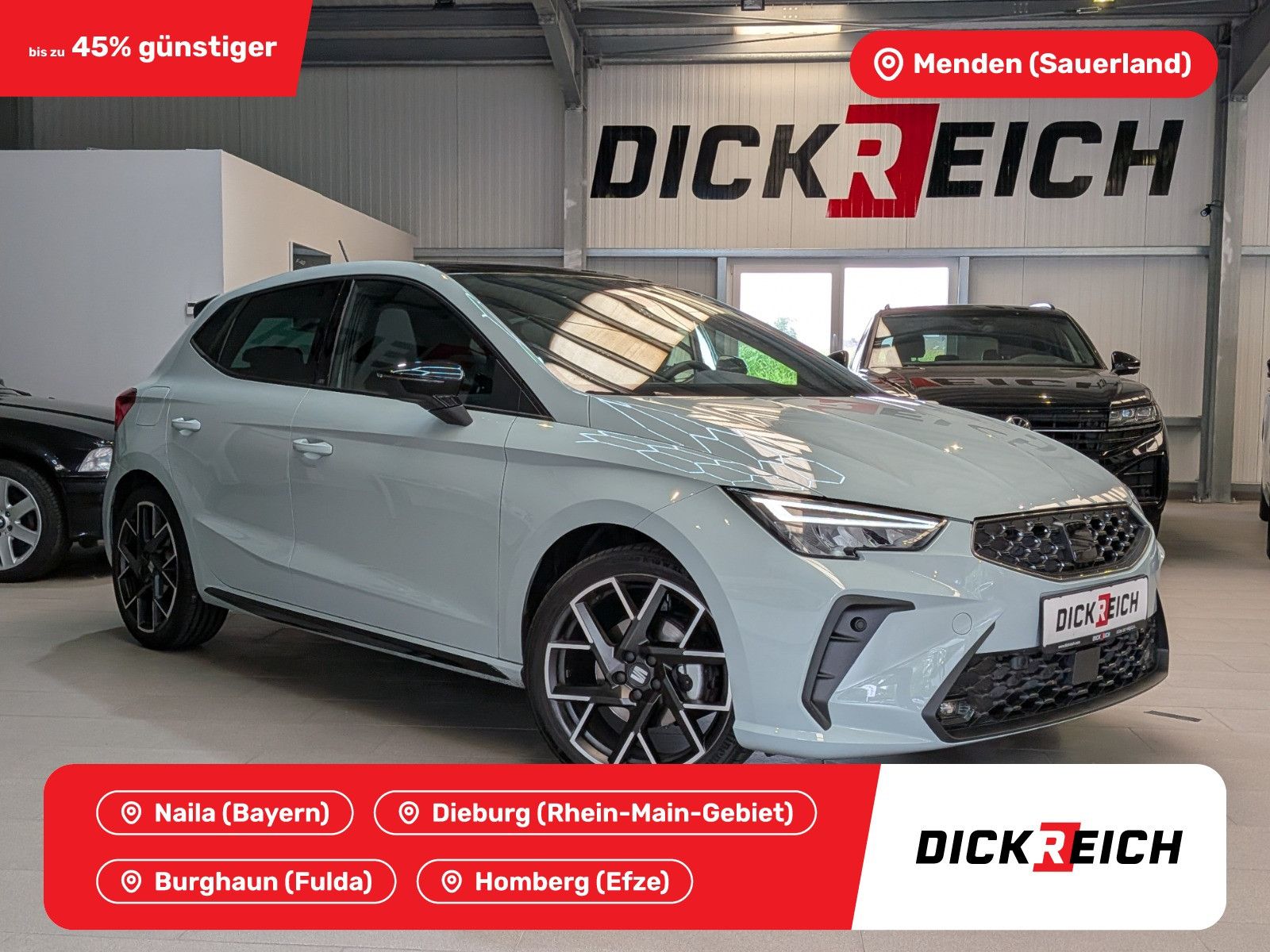 Fahrzeugabbildung SEAT Ibiza 1.5 TSI FR Black Edition ACC Cam SHz Pano